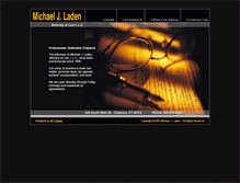 Tablet Screenshot of ladenlaw.net