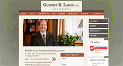 Desktop Screenshot of ladenlaw.com